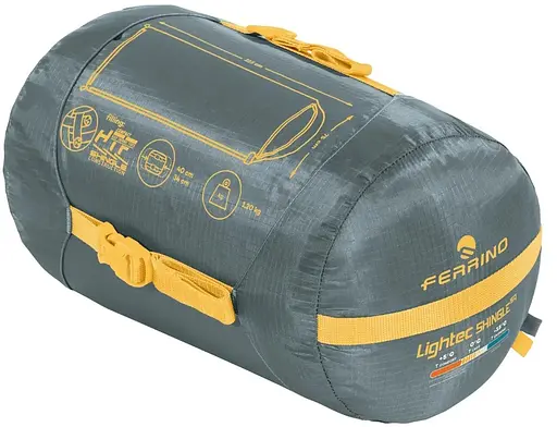 Спальний мішок Ferrino Lightech Shingle SQ -2°C Green Left (86266QVVS) - фото 2