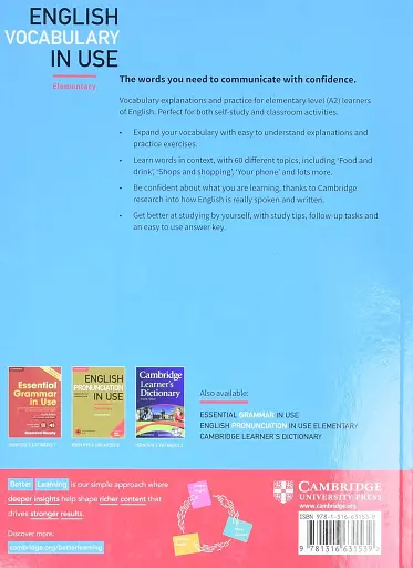 English Vocabulary in Use Elementary Book with Answers. Vocabulary Reference and Practice (3rd Edition) - фото 2