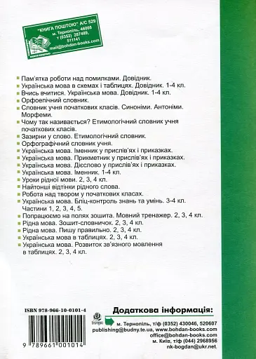 Рідна мова. Розмова про слово. Робота над словниковими словами. 4 клас - фото 2