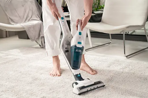 Пылесос беспроводной Ardesto 85 Вт автономная работа до 35 мин HEPA турбощетка с LED белый - фото 5