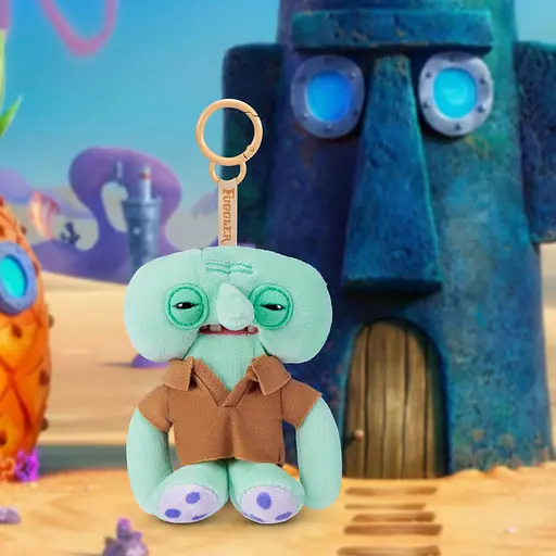 М'яка іграшка-брелок Fuggler Сквідвард 12 см (15756D) - фото 5