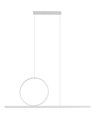 Підвісний світильник, люстра Nowodvorski 11885 Lineo LED 2x39W 3000K 1500Lm IP20 білий - фото 1