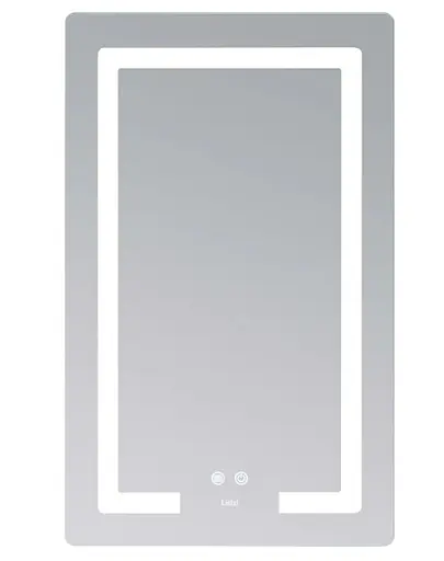 Дзеркало Lidz Kubis (KU2) 500х800 мм з LED-підсвічуванням Touch LD78LF936508048448 - фото 3