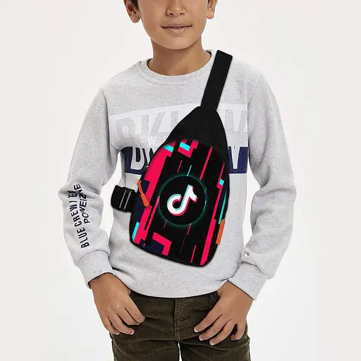 Сумка через плече дитяча Тік Ток 29х17 см сумка слінг для хлопчика (02294)