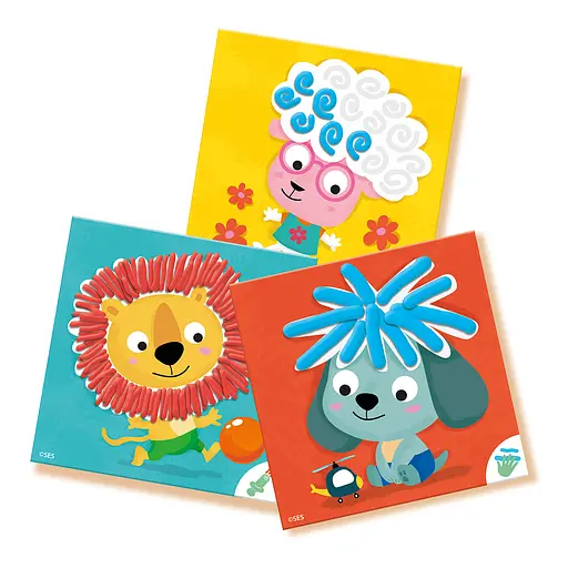 Уценка. Набор для лепки SES Creative My first Веселая Парикмахерская (14407S) - фото 3