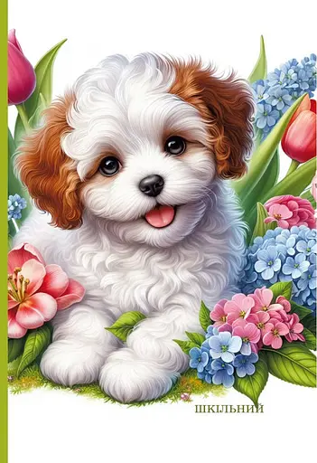 Щоденник, 55 г, 7БЦ, 165x240 мм, 40 аркушів, тиснення фольгою, 25062