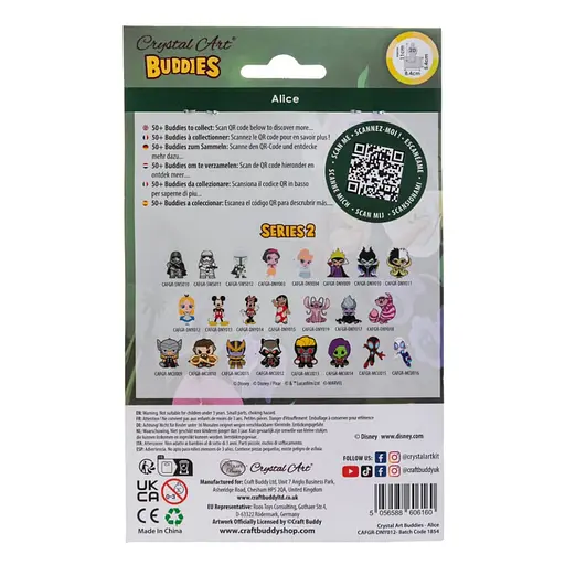 Набір для творчості "Аліса" Crystal Art CAFGR-DNY012 на підставці - фото 3