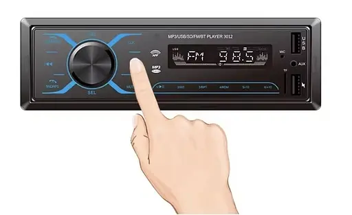 Автомагнитола MP3 3885 ISO 1DIN с сенсорным экраном - фото 4