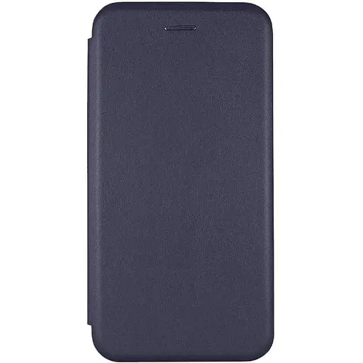 Кожаный чехол-книжка Classy для Motorola Moto G14 Темно-синий