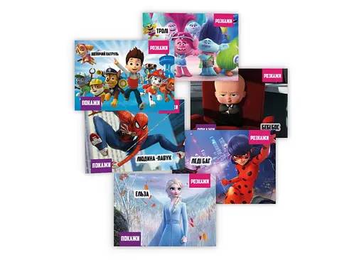 Настольная игра PlayRoom Покажи или расскажи. Мультики (укр.) (ВР_ПРМУ) - фото 2