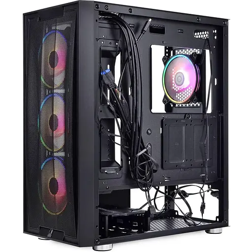 Корпус QUBE GALAXY Black (GALAXY_FCNU3) Без БП - фото 10