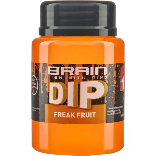 Діп для бойлів Brain F1 Freak Fruit (апельсин/кальмар) 100 ml