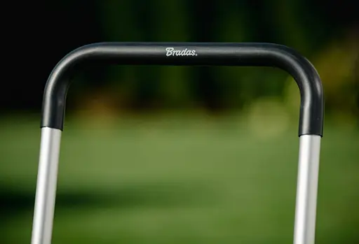 Металевий візок зі шлангом Bradas WHITE LINE 1/2" 50 м та аксесуарами комплект для поливу SILVER PRO SET (WL-AG33350SET1) - фото 5