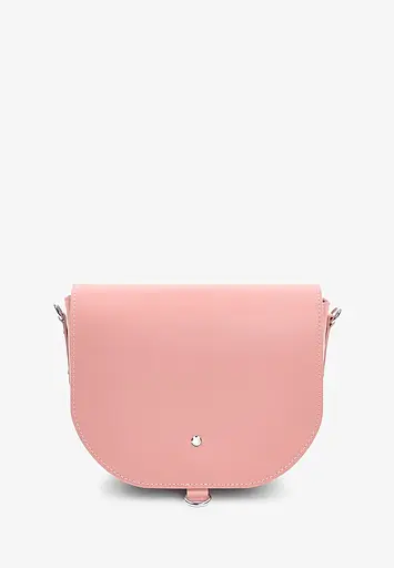 Жіноча шкіряна сумка Ruby L рожева - фото 3