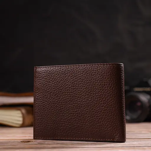 Мужской кожаный кошелек Canpellini 11.5х9.5х2 см acs0025681 - фото 7