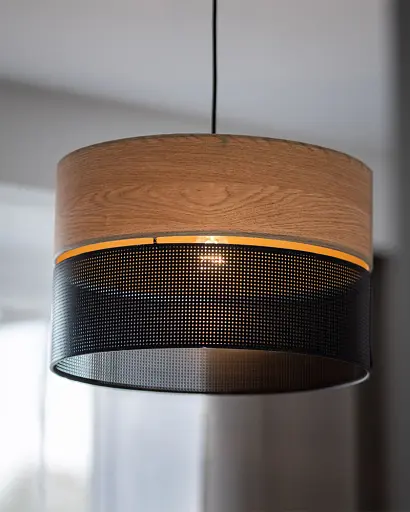 Підвісний світильник, люстра TK Lighting 4799 Nicol E27 1x15W IP20 чорний - фото 3