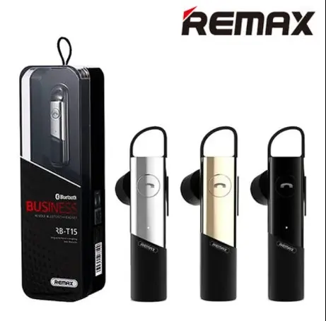 Беспроводная Bluetooth гарнитура Remax RB-T15 Gold - фото 10
