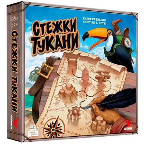 Настільна гра Geekach Games Стежки Тукани (Trails of Tucana) (укр.) (GKCH068TT) - фото 1
