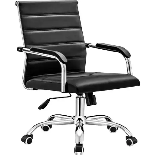 Офисное кресло GT Racer B-4011B, черное (B-4011B Black) - фото 1