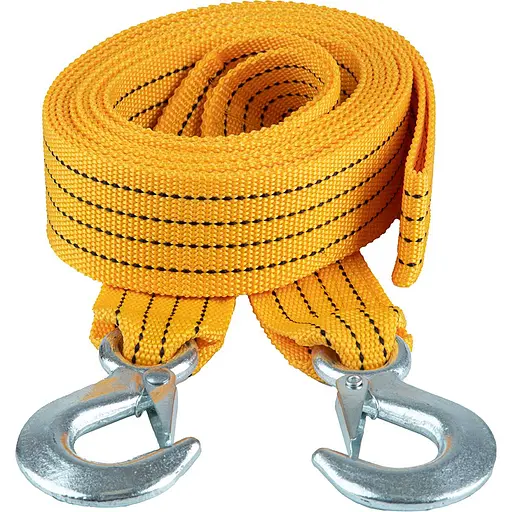 Трос буксирувальний Vitol ST205 стрічка 46 мм х 4.5 м жовтий (TP-205-3-1) - фото 1
