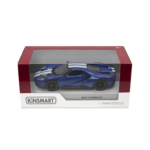 Металева інерційна легкова модель Ford GT 5" з принтом, відкриваються двері (В асортименті) - фото 2