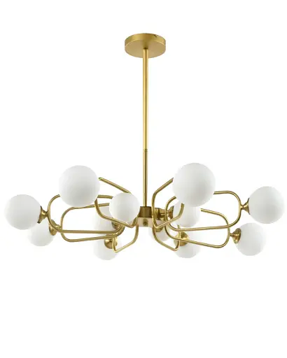 Люстра Edlin PL321159-12 Sonte G9 12x10W IP20 латунний - фото 1