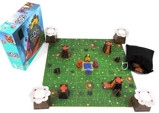 Настольная игра LOKI SOS Дино (SOS Dino) (англ.) + правила на украинском языке! (51474_EU) - фото 3