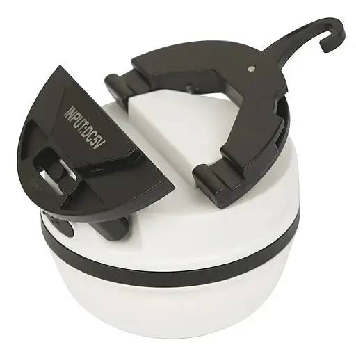 Фонарь кемпинговый Bo-Camp Kuma Silicone Rechargeable 200 Lumen White/Black (5818808) - фото 7