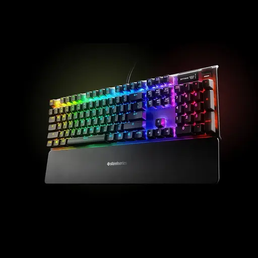 Клавиатура игровая SteelSeries Apex 7 Blue Switch (64774, 64781) - фото 7