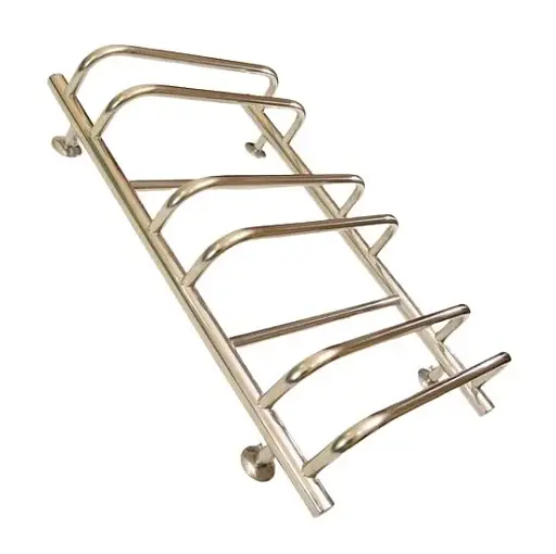 Рушникосушка водяна LEV Сатурн П7 нержавіюча сталь 500х700 мм 30412 - фото 1