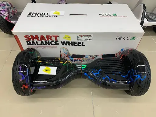 Гіроборд Smart Balance AllRoad 10.5" SUV Premium Color Flash Кольорова блискавка - фото 2