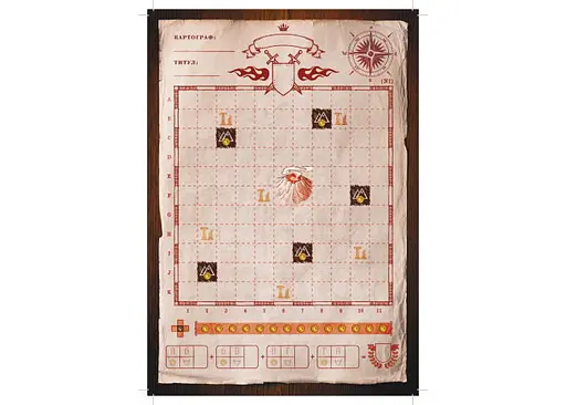 Картографи Ігромаг Набір мап 1 Неббліс. Земля вогню Cartographers Map Pack 1 Nebblis Plane of Flame укр. (8394-1) - фото 5