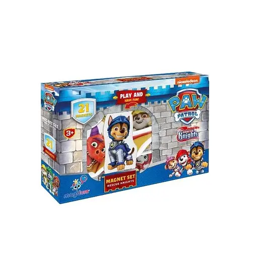 Набір магнітів Щенячий патруль Лицарі Magdum ML4034-06