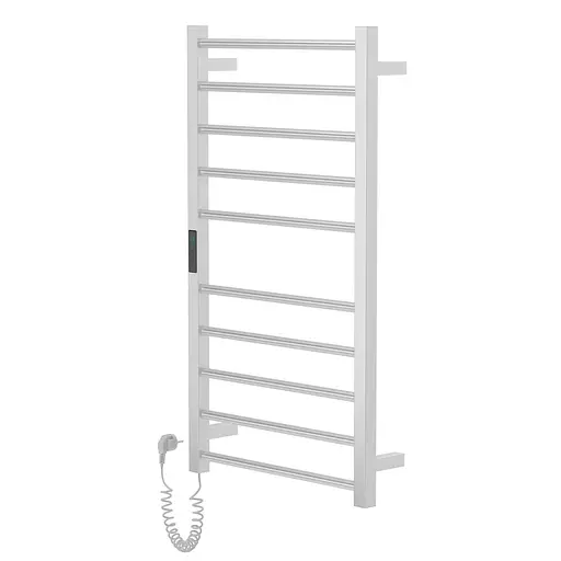 Электрический полотенцесушитель Volle Campo 500*900мм cepillado cromo 9210.000113, Хром, Левое, Электронный - фото 1
