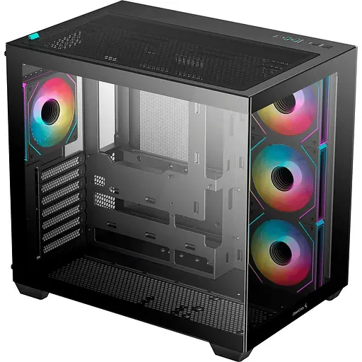 Корпус Deepcool CG530 4F Tempered Glass Black (R-CG530-BKADA4-G-1) Без БП - фото 4