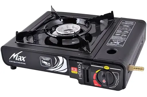 Газова плита 66-4 Max (одноконфоркова) з адаптером