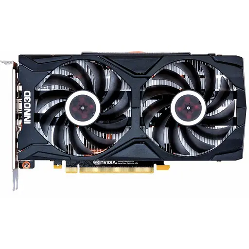 Видеокарта Inno3D RTX 2060 6Gb Twin X2 (N20602-06D6-1710VA15L) (GDDR6, 192 bit, PCI-E v3.0) Б/у - фото 1