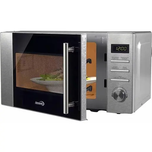 Мікрохвильова піч HANSEATIC 656920 з 5 рівнями потужності та функцією розморожування