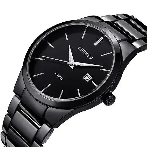 Годинник наручний Curren 8106 Black (18683) - фото 2