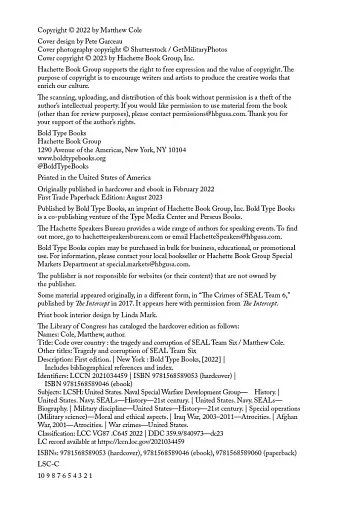 Code Over Country. The Tragedy and Corruption of SEAL Team Six - фото 5
