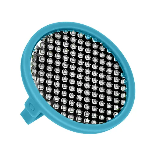 Рибочистка кругла з ручкою Ø 9 см, Kitchette Блакитний 84622 - фото 1