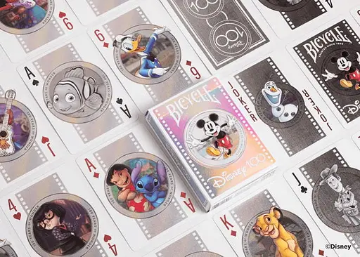 Карты игральные United States Playing Card Company Bicycle Disney 100 Year Anniversary Standard Index (limited edition) (ВР_КГБД100) - фото 4