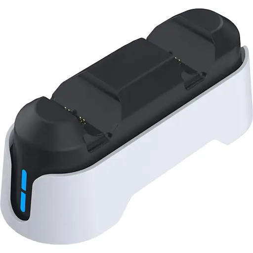 Зарядна станція Dobe Dual Charging Dock TP5-1501S для DualSense Sony White (126583)