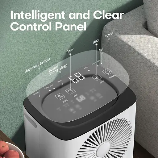 Осушитель воздуха CONOPU 12 л/день, 24-часовой таймер включения/выключения, непрерывный дренаж - фото 6