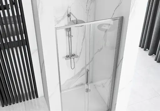 Душевые двери Rea Rapid Slide 100 хром REA-K5600 - фото 5