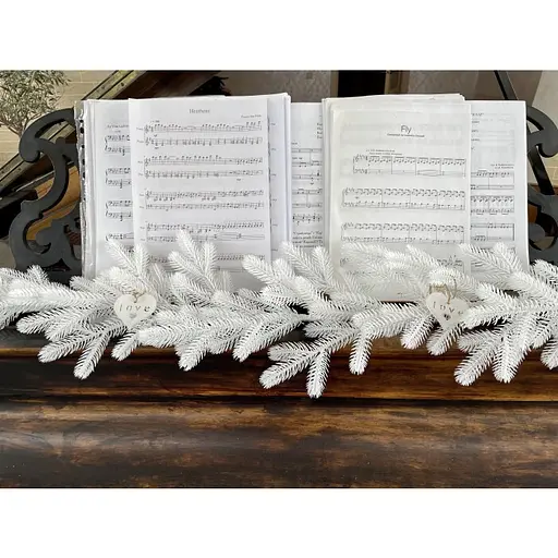 Гірлянда хвойна Hvoya Traditional лита біла 1.2 м - фото 3