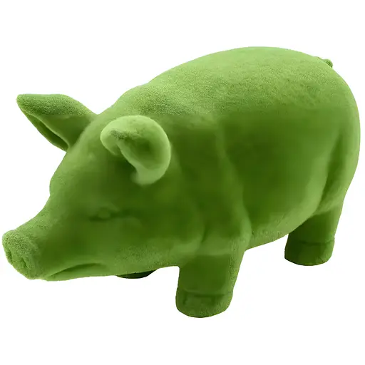 Декоративна фігурка Engard Green pig 35х15х18 см (PG-01)