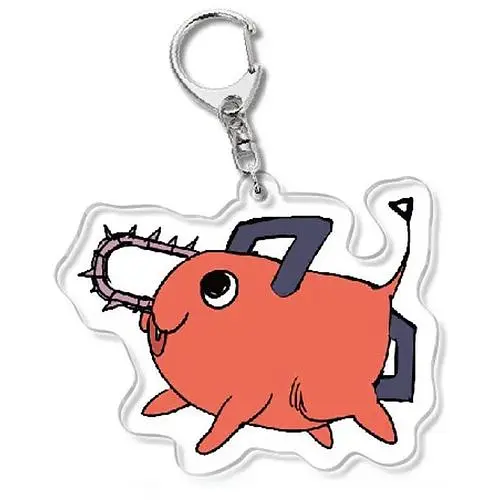 Брелок акрилова Людина-бензопила Chainsaw Man AK СМ 15 - фото 1