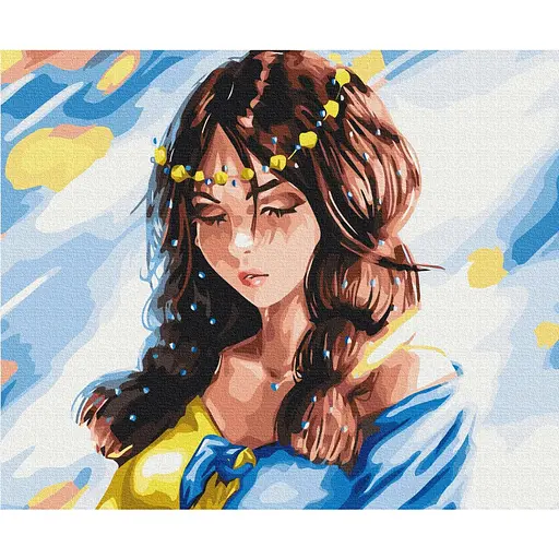 Картина за номерами Бажання світу Ana Slip Brushme 40x50 см кольорова 000221180