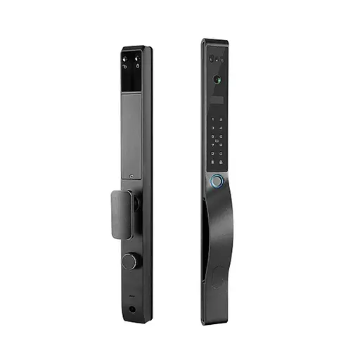 Розумний дверний замок HiSmart Tuya, Face Recognition, зі сканером відбитка пальця - фото 1